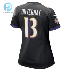 Devin Duvernay Baltimore Ravens Womens Game Player Jersey Black Tgv stylepulseusa 1 3