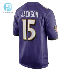 Desean Jackson Baltimore Ravens Game Player Jersey Purple Tgv stylepulseusa 1 3