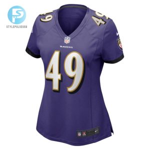 Julian Stanford Baltimore Ravens Womens Home Game Player Jersey Purple Tgv stylepulseusa 1 2