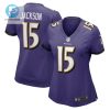 Desean Jackson 15 Baltimore Ravens Womens Game Player Jersey Purple Tgv stylepulseusa 1