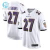 J.K. Dobbins Baltimore Ravens Away Game Player Jersey White Tgv stylepulseusa 1