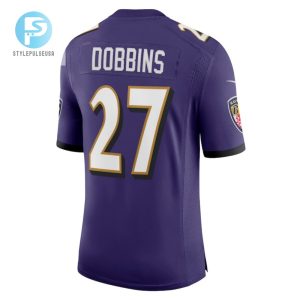 J.K. Dobbins Baltimore Ravens Vapor Limited Jersey Purple Tgv stylepulseusa 1 3