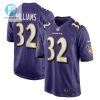 Marcus Williams 32 Baltimore Ravens Game Jersey Purple Tgv stylepulseusa 1