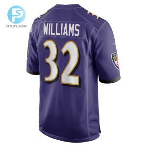 Marcus Williams 32 Baltimore Ravens Game Jersey Purple Tgv stylepulseusa 1 3