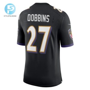 J.K. Dobbins 27 Baltimore Ravens Vapor Limited Jersey Black Tgv stylepulseusa 1 3