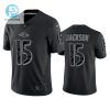 Desean Jackson 15 Baltimore Ravens Black Reflective Limited Jersey Men Tgv stylepulseusa 1