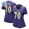 Kevin Zeitler 70 Baltimore Ravens Womens Game Jersey Purple Tgv stylepulseusa 1