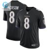 Lamar Jackson 8 Baltimore Ravens Speed Machine Limited Jersey Black Tgv stylepulseusa 1