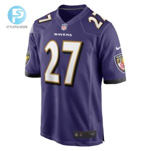 J.K. Dobbins 27 Baltimore Ravens Game Jersey Purple Tgv stylepulseusa 1 2