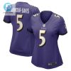 Jalyn Armourdavis 5 Baltimore Ravens Womens Game Player Jersey Purple Tgv stylepulseusa 1