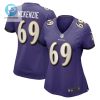 Kahlil Mckenzie 69 Baltimore Ravens Womens Game Jersey Purple Tgv stylepulseusa 1