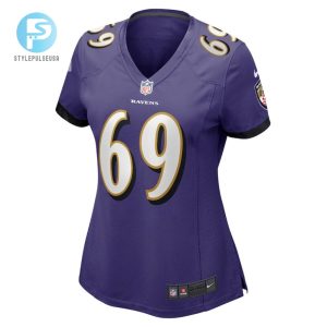 Kahlil Mckenzie 69 Baltimore Ravens Womens Game Jersey Purple Tgv stylepulseusa 1 2