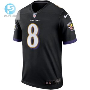 Lamar Jackson 8 Baltimore Ravens Legend Jersey Black Tgv stylepulseusa 1 2