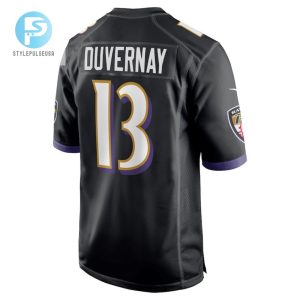 Devin Duvernay 13 Baltimore Ravens Game Player Jersey Black Tgv stylepulseusa 1 3