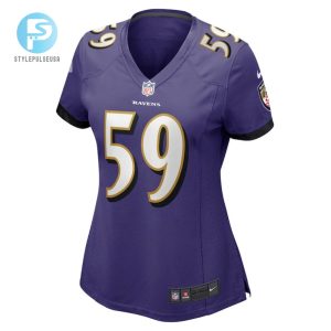 Daelin Hayes 59 Baltimore Ravens Womens Game Jersey Purple Tgv stylepulseusa 1 2