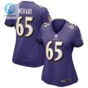 Patrick Mekari Baltimore Ravens Womens Game Jersey Purple Tgv stylepulseusa 1