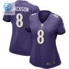 Lamar Jackson 8 Baltimore Ravens Womens Game Player Jersey Purple Tgv stylepulseusa 1