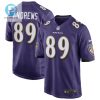 Mark Andrews 89 Baltimore Ravens Game Jersey Purple Tgv stylepulseusa 1