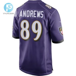 Mark Andrews 89 Baltimore Ravens Game Jersey Purple Tgv stylepulseusa 1 3