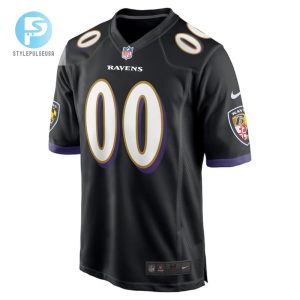 Baltimore Ravens Alternate Custom 00 Game Jersey Black Tgv stylepulseusa 1 2