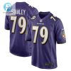 Ronnie Stanley 79 Baltimore Ravens Game Jersey Purple Tgv stylepulseusa 1