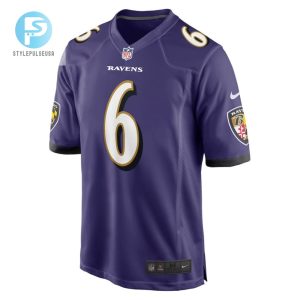 Patrick Queen 6 Baltimore Ravens Game Player Jersey Purple Tgv stylepulseusa 1 2