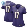 Kenyan Drake 17 Baltimore Ravens Womens Game Player Jersey Purple Tgv stylepulseusa 1