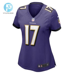 Kenyan Drake 17 Baltimore Ravens Womens Game Player Jersey Purple Tgv stylepulseusa 1 2