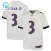 Odell Beckham Jr. 3 Baltimore Ravens Game Youth Jersey White Tgv stylepulseusa 1