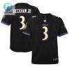 Odell Beckham Jr. 3 Baltimore Ravens Youth Alternate Game Jersey Black Tgv stylepulseusa 1