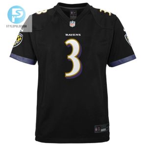 Odell Beckham Jr. 3 Baltimore Ravens Youth Alternate Game Jersey Black Tgv stylepulseusa 1 2