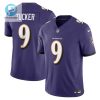 Justin Tucker 9 Baltimore Ravens Vapor F.U.S.E. Limited Jersey Purple Tgv stylepulseusa 1