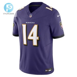 Kyle Hamilton 14 Baltimore Ravens Vapor F.U.S.E. Limited Jersey Purple Tgv stylepulseusa 1 2