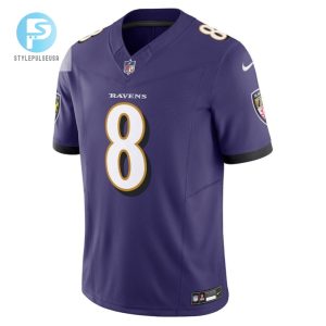 Lamar Jackson 8 Baltimore Ravens Vapor F.U.S.E. Limited Jersey Purple Tgv stylepulseusa 1 2