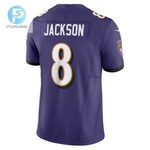 Lamar Jackson 8 Baltimore Ravens Vapor F.U.S.E. Limited Jersey Purple Tgv stylepulseusa 1 3