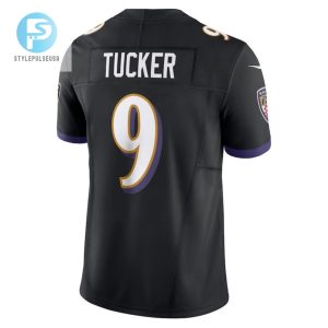 Justin Tucker 9 Baltimore Ravens Vapor F.U.S.E. Limited Alternate Jersey Black Tgv stylepulseusa 1 3