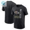 Baltimore Ravens Lockup Essential Tshirt Black Tgv stylepulseusa 1