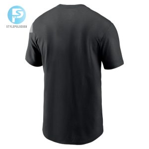 Baltimore Ravens Lockup Essential Tshirt Black Tgv stylepulseusa 1 5