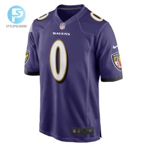 Roquan Smith 0 Baltimore Ravens Team Game Men Jersey Purple Tgv stylepulseusa 1 2