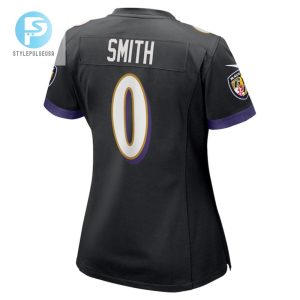 Roquan Smith 0 Baltimore Ravens Team Game Women Jersey Black Tgv stylepulseusa 1 3