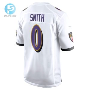 Roquan Smith 0 Baltimore Ravens Game Men Jersey White Tgv stylepulseusa 1 3