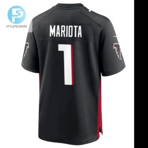 Marcus Mariota 1 Atlanta Falcons Game Men Jersey Black Jersey stylepulseusa 1 7