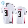 Mykal Walker 3 Atlanta Falcons White Vapor Limited Jersey stylepulseusa 1