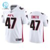 Atlanta Falcons Arnold Ebiketie 47 White Vapor Limited Jersey stylepulseusa 1