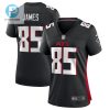 Tyshaun James Atlanta Falcons Womens Player Game Jersey Black stylepulseusa 1