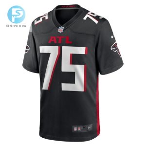 Justin Shaffer Atlanta Falcons Player Game Jersey Black stylepulseusa 1 2