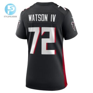 Leroy Watson Atlanta Falcons Womens Player Game Jersey Black stylepulseusa 1 3
