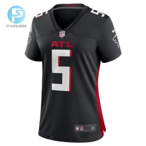 Drake London Atlanta Falcons Womens Player Game Jersey Black stylepulseusa 1 3