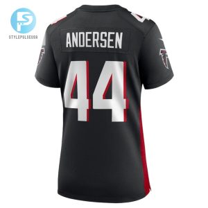 Troy Anderson Atlanta Falcons Womens Player Game Jersey Black stylepulseusa 1 3