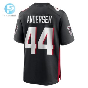 Troy Anderson 44 Atlanta Falcons Player Game Jersey Black stylepulseusa 1 3